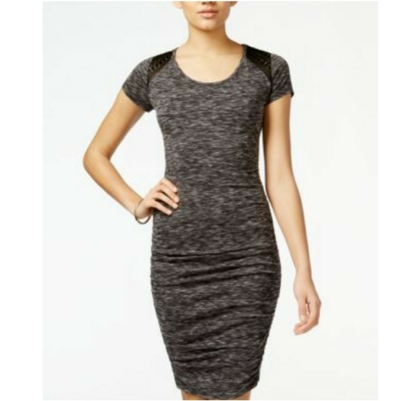 Jessica Simpson Brynn Short Sleeve Bodycon Dress NWT - Picture 1 of 5